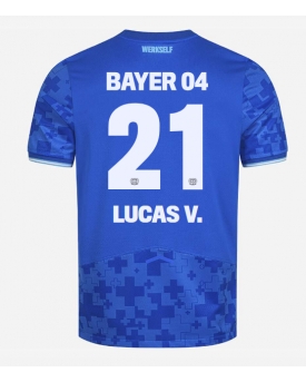 Billige Fotballdrakt Bayer Leverkusen Lucas Vazquez #21 Replika Tredjedrakt 2025-26 Kortermet Billige Fotballdrakt Bayer Leverkusen Lucas Vazquez #21 Replika Tredjedrakt 2025-26 Kortermet